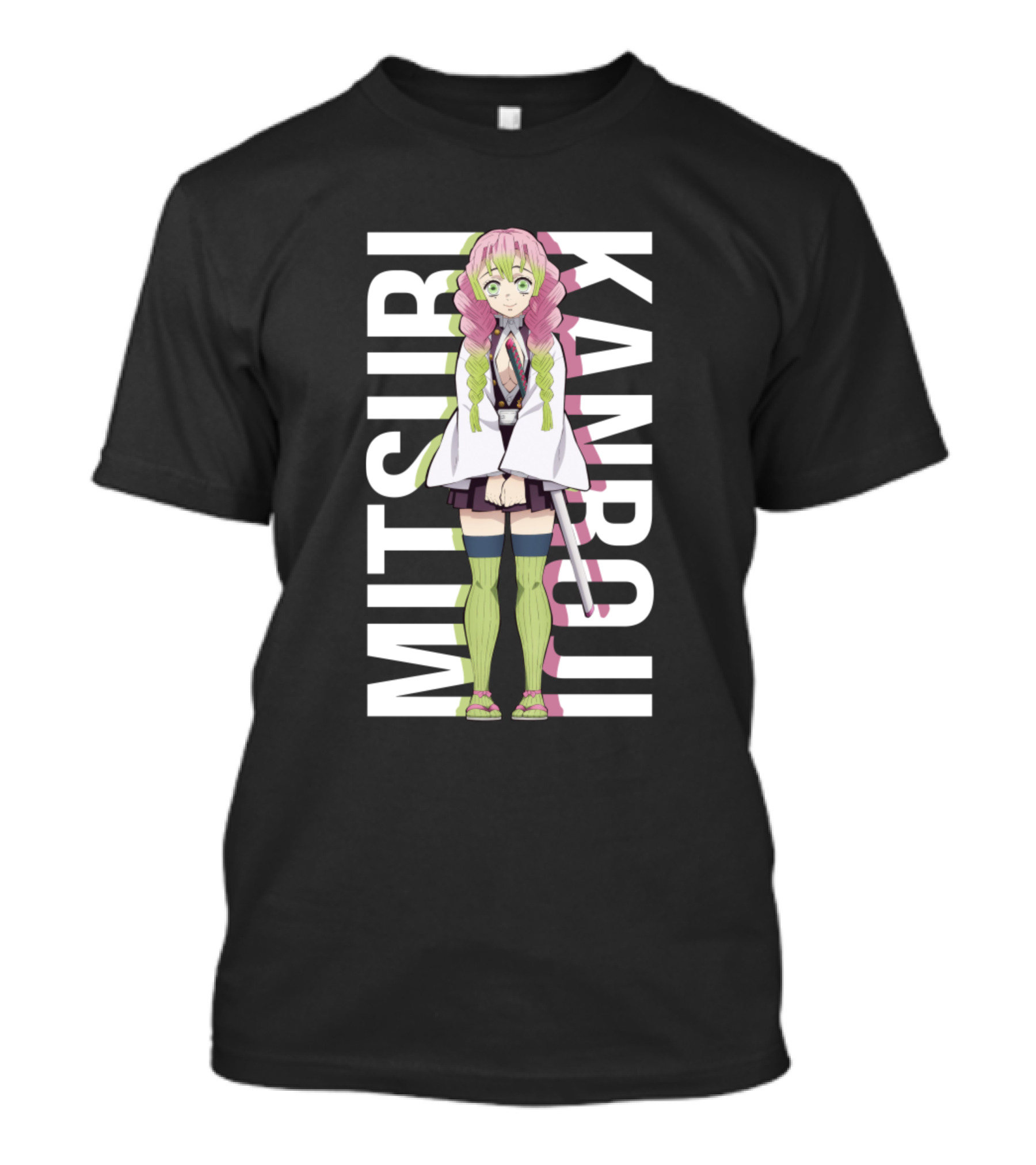 Mitsuri Kanroji Anime Character T-Shirt