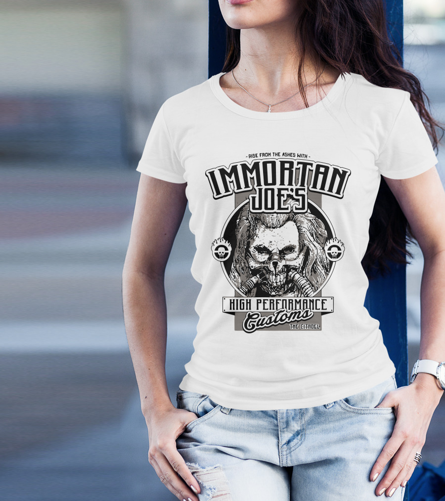 Rise From The Ashes With Immortan Joe's High Performance Customs The Citadel T-Shirt