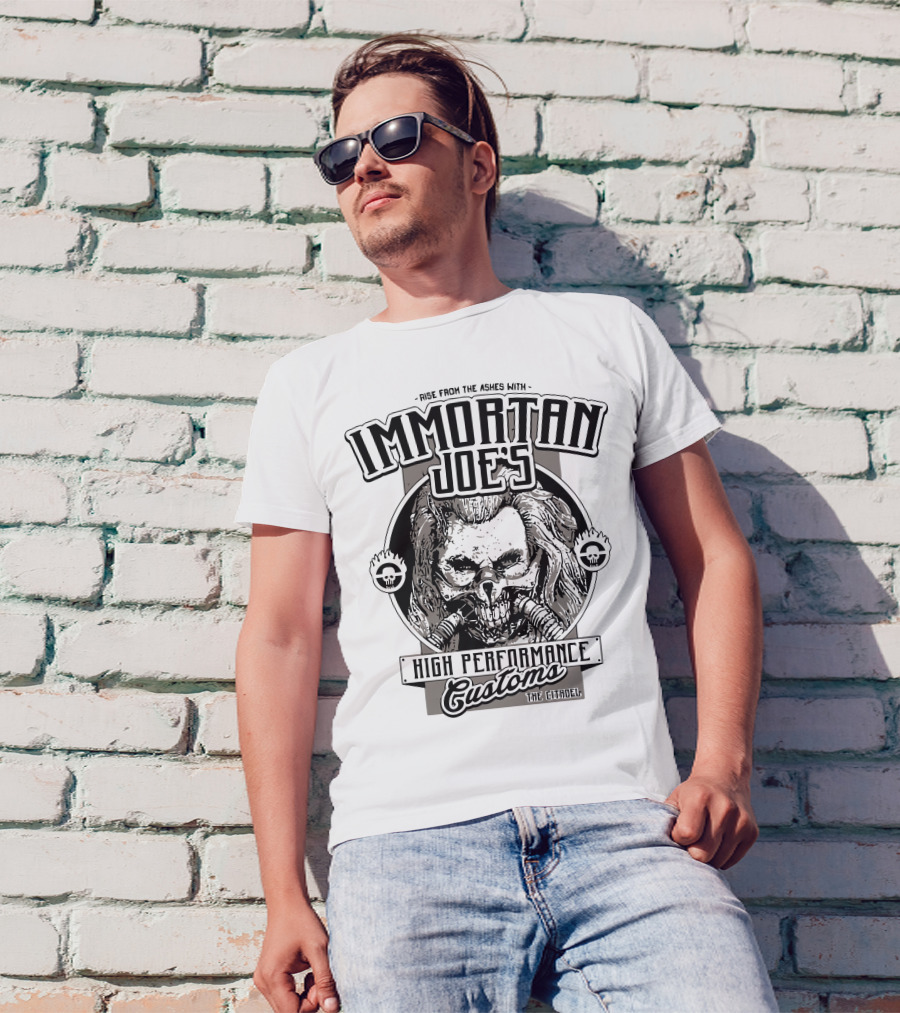Rise From The Ashes With Immortan Joe's High Performance Customs The Citadel T-Shirt