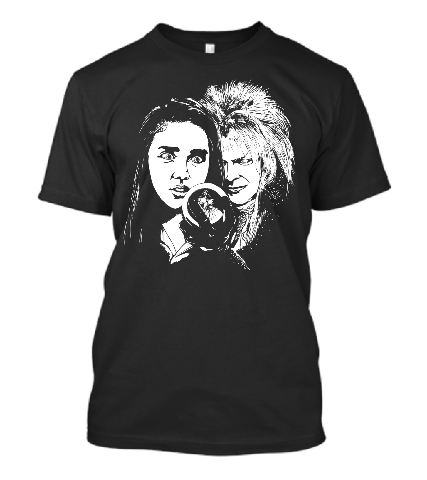 Labyrinth Its Only Forever Goblin King And Sarah T-Shirt