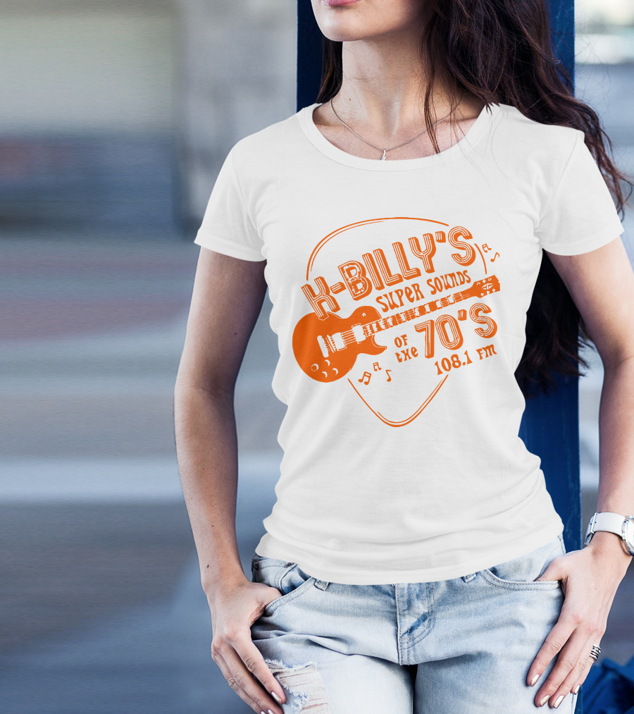 K Billy's Super Sounds Of The 70's 108.1 FM T-Shirt