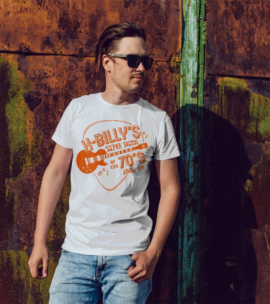 K Billy's Super Sounds Of The 70's 108.1 FM T-Shirt