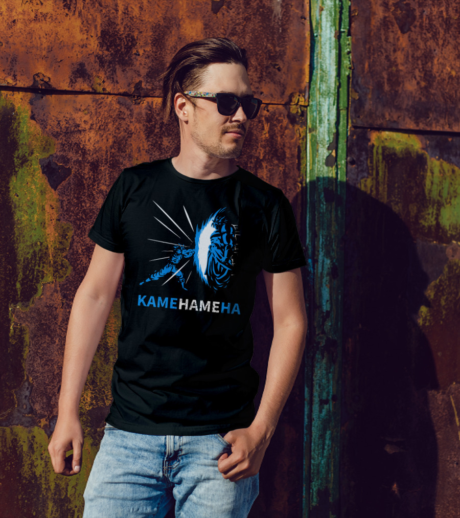 Kamehameha Dragon Ball Energy Blast Iconic Moment T-Shirt