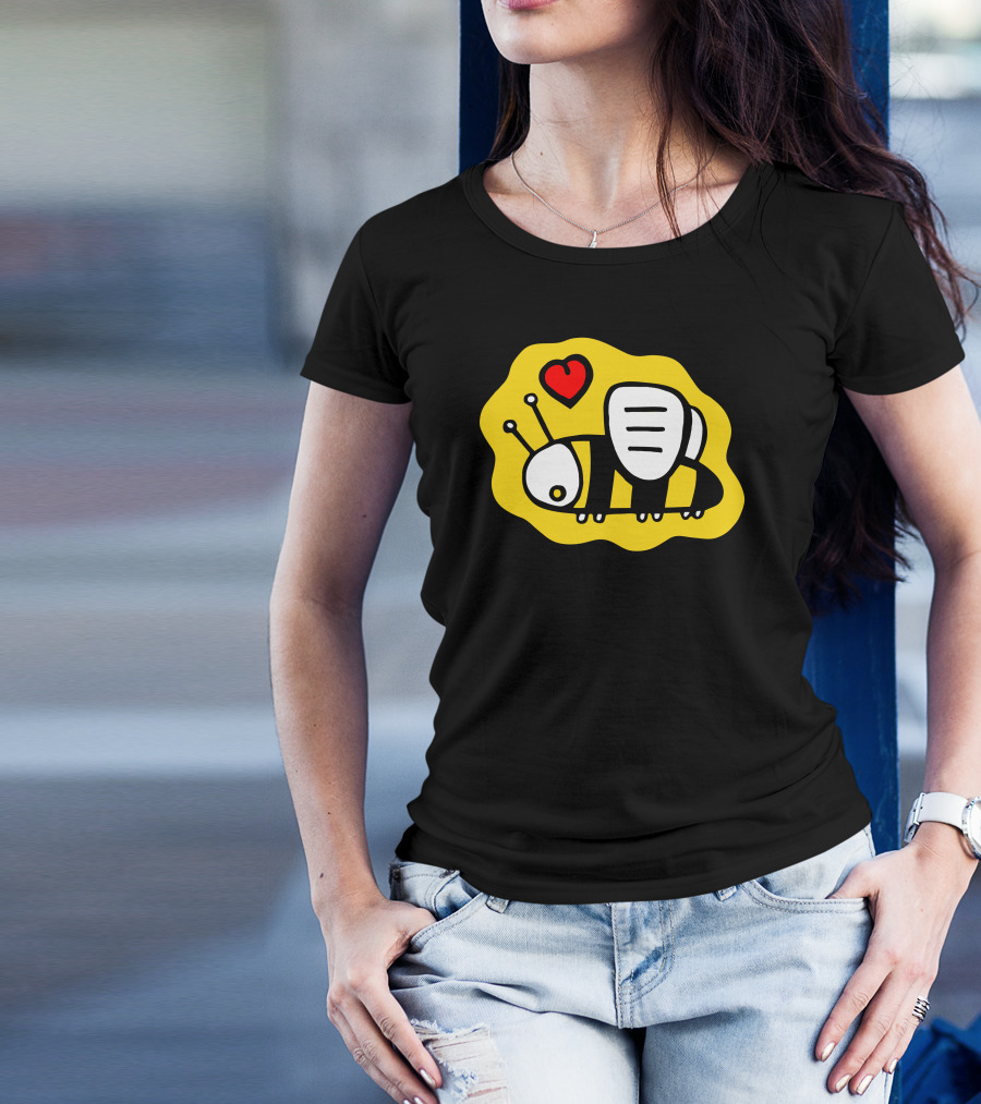 Love Bee Heart Valentine Lover T-Shirt