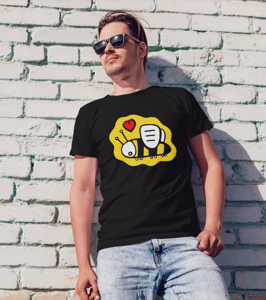 Love Bee Heart Valentine Lover T-Shirt