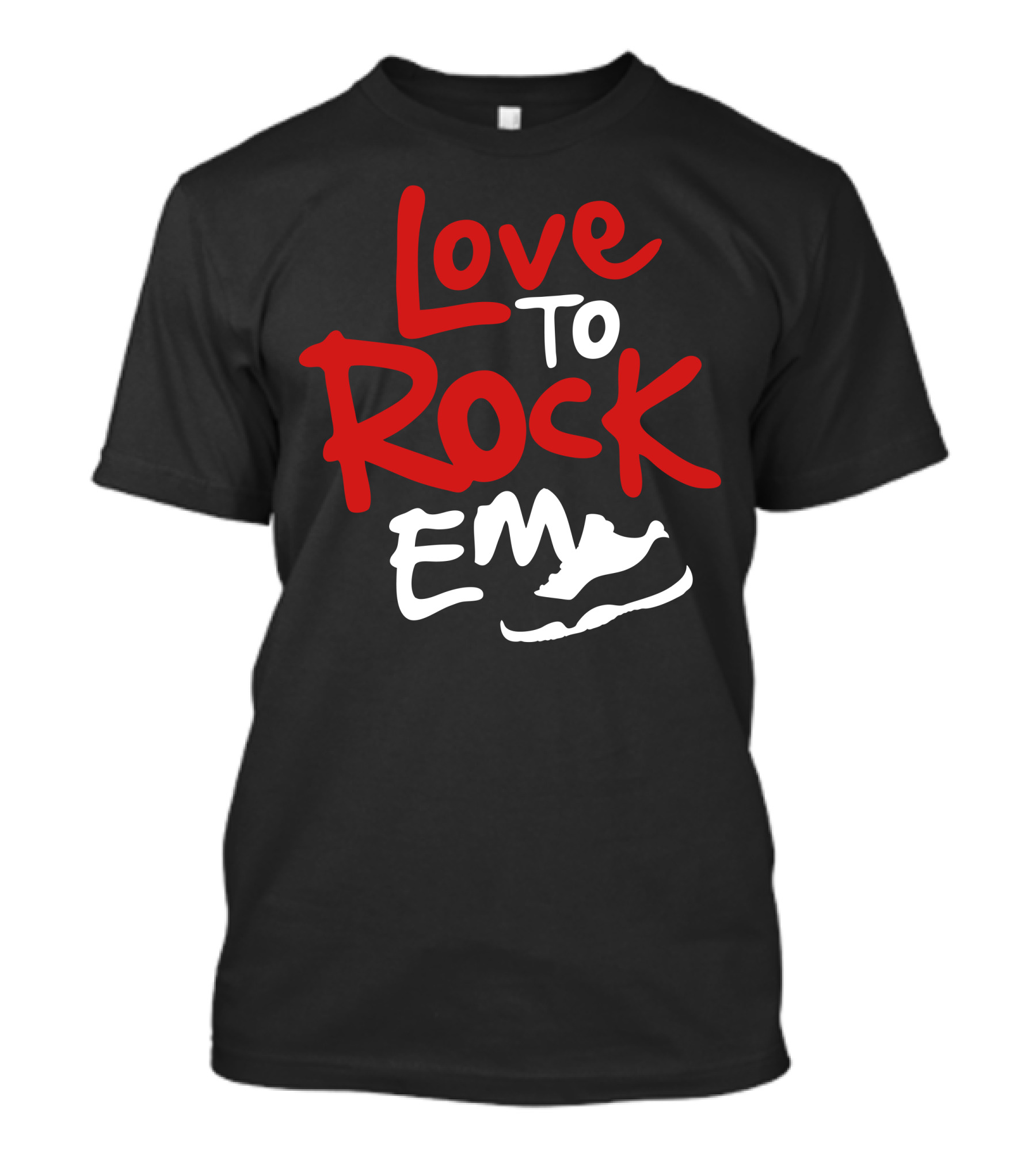 Love To Rock Em Sneakers T-Shirt