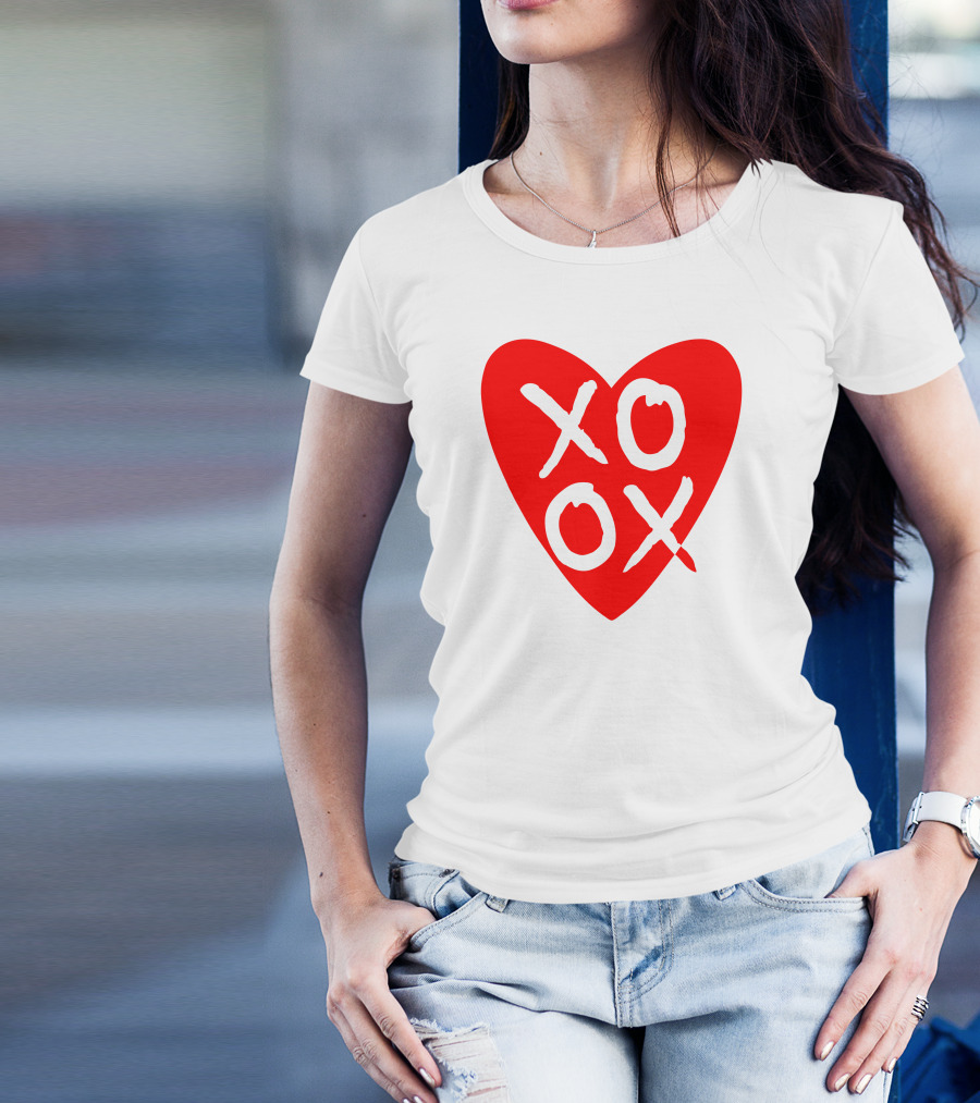 XO XO Red Heart T-Shirt