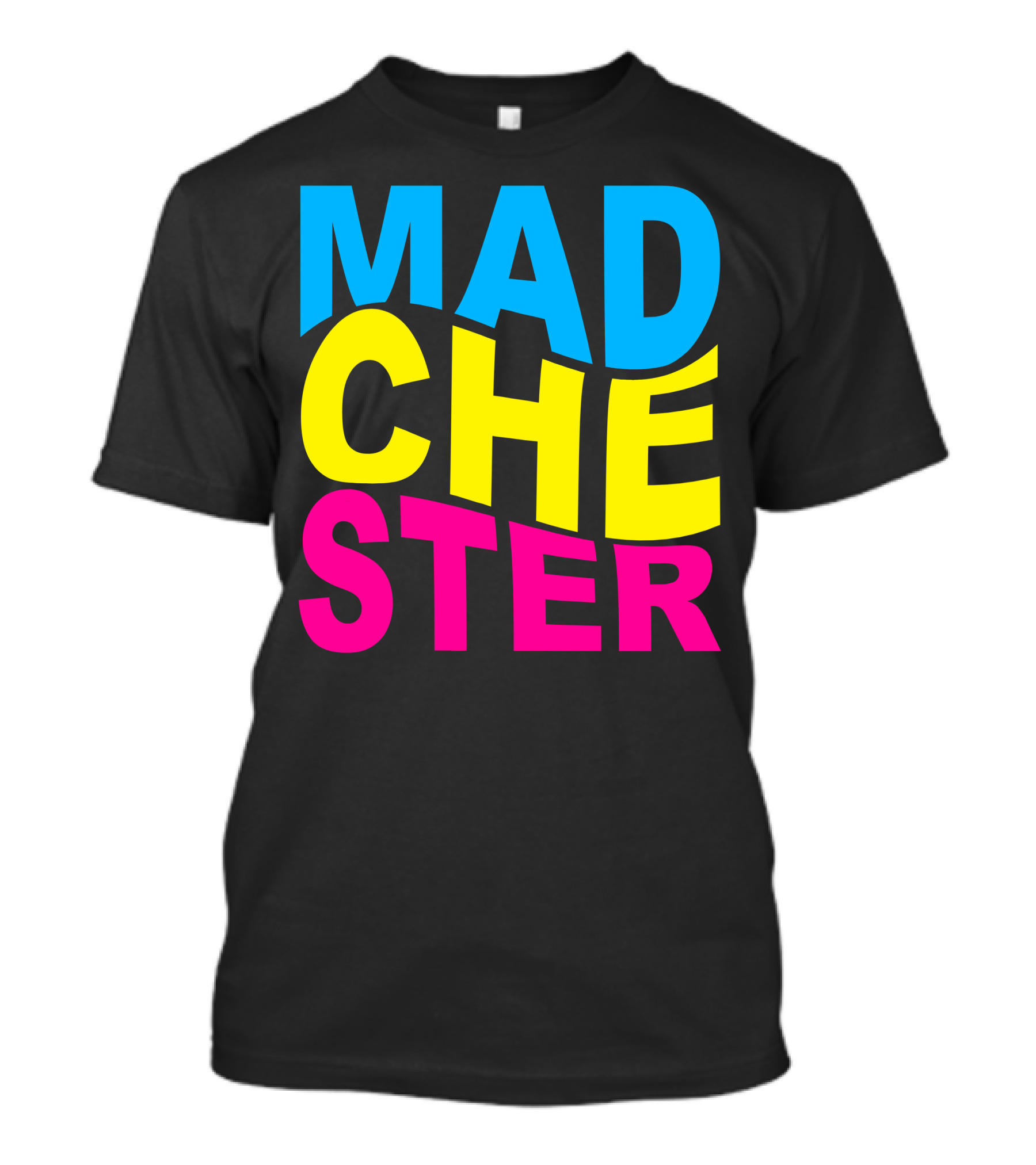 Madchester Music Scene Colorful T-Shirt