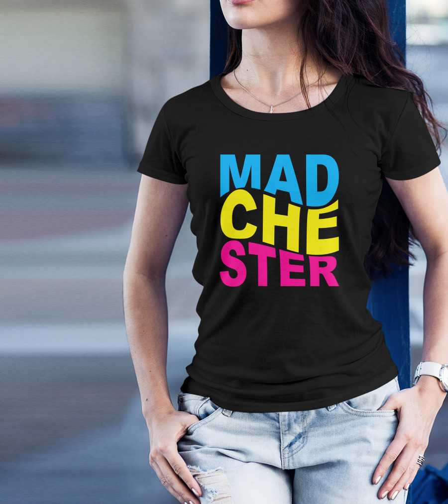 Madchester Music Scene Colorful T-Shirt