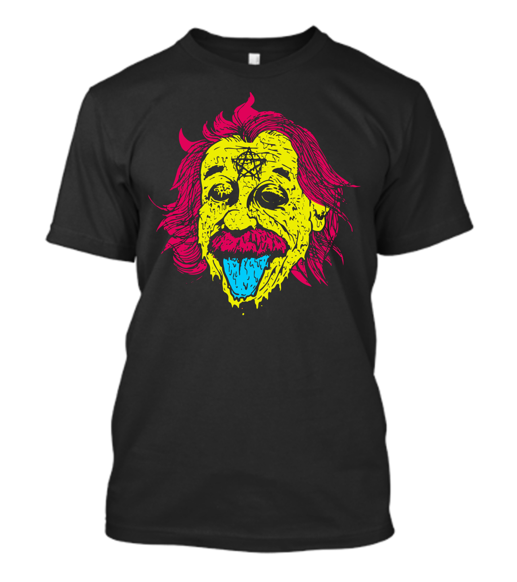 Melting Einstein Psychedelic T-Shirt