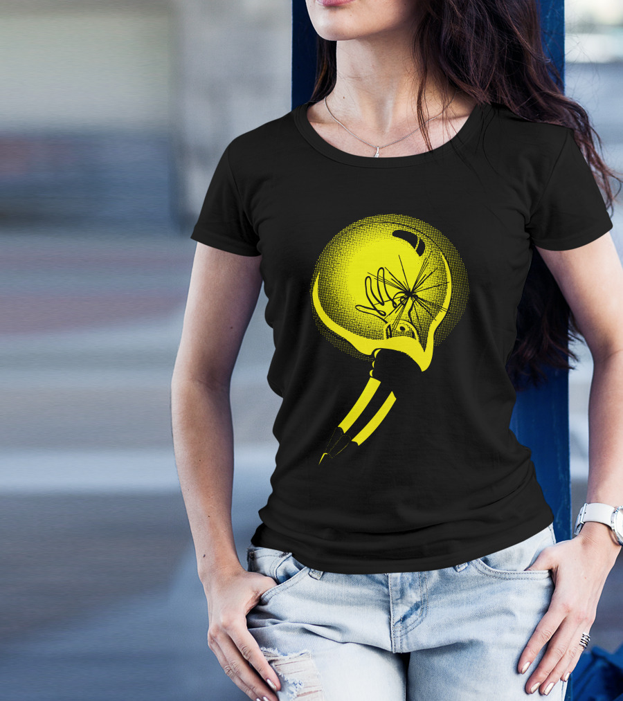 My Thinking Pencil Light Bulb T-Shirt