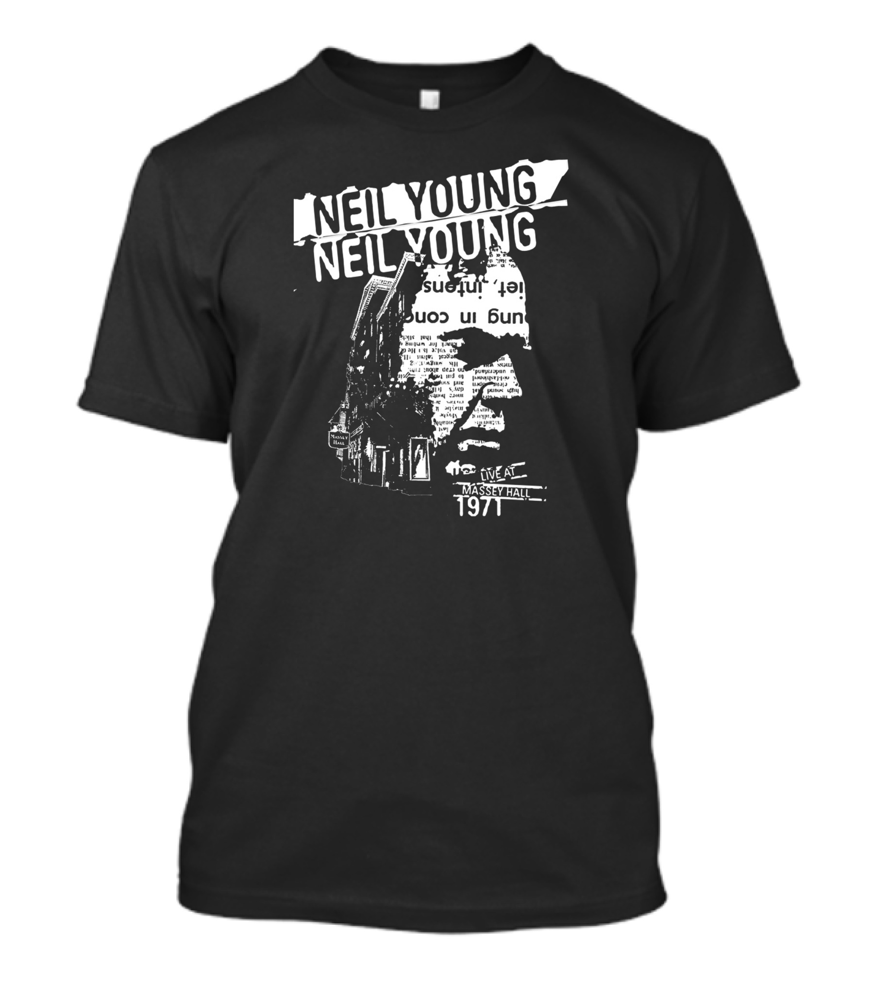 Neil Young Live At Massey Hall 1971 T-Shirt