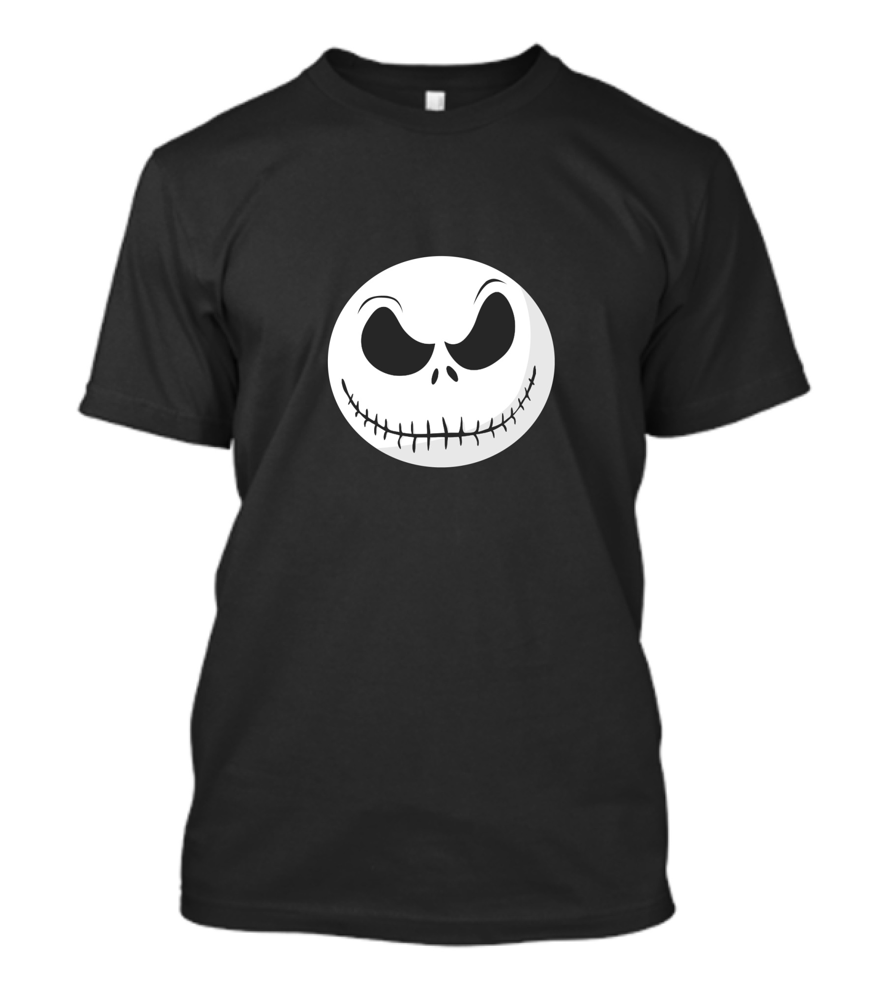 Nightmare Before Christmas Smiling Jack Skellington Face T-Shirt