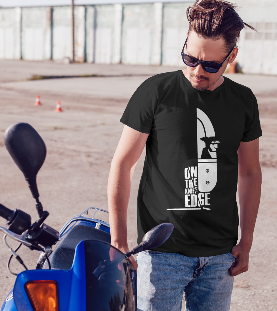 On The Knife Edge Breaking Bad Heisenberg T-Shirt