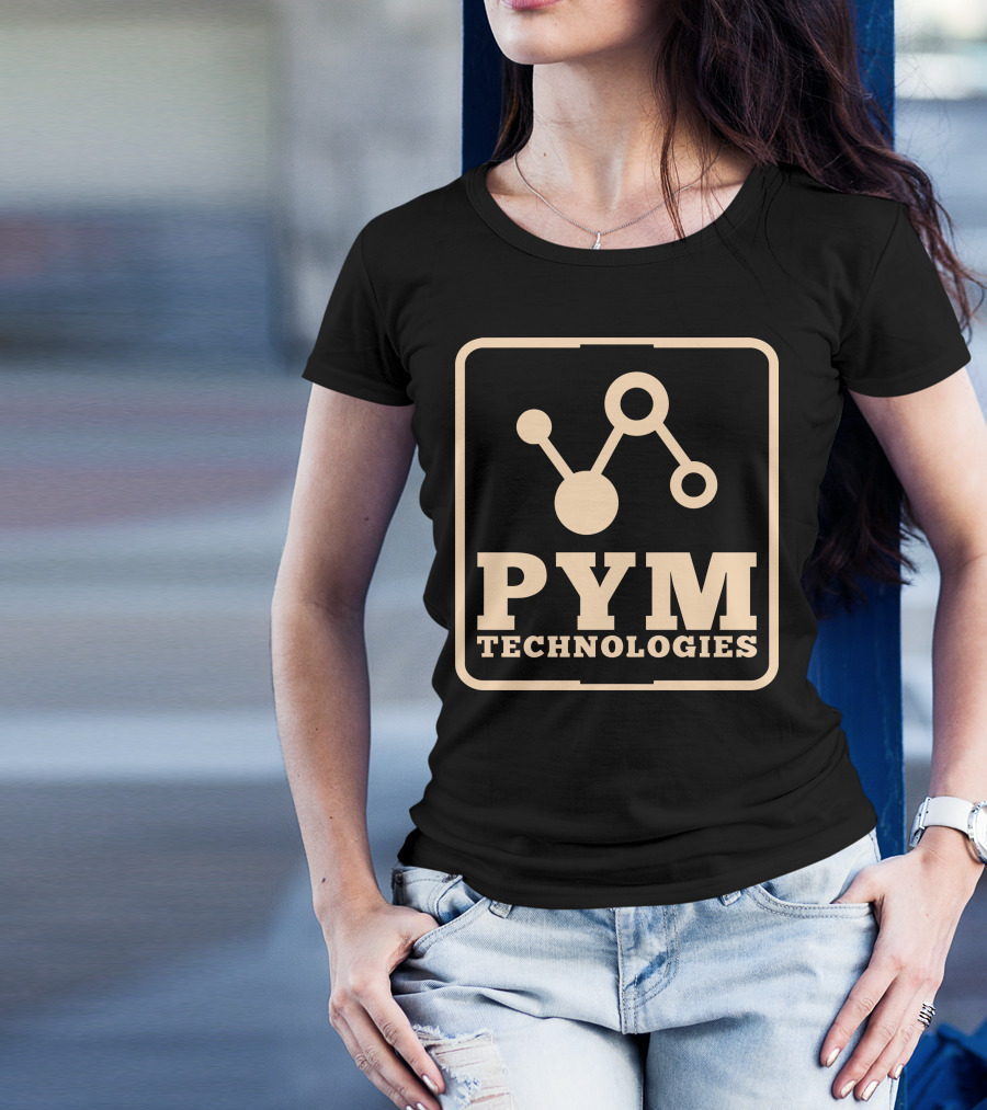 Pym Technologies Logo Emblem In Iconic T-Shirt