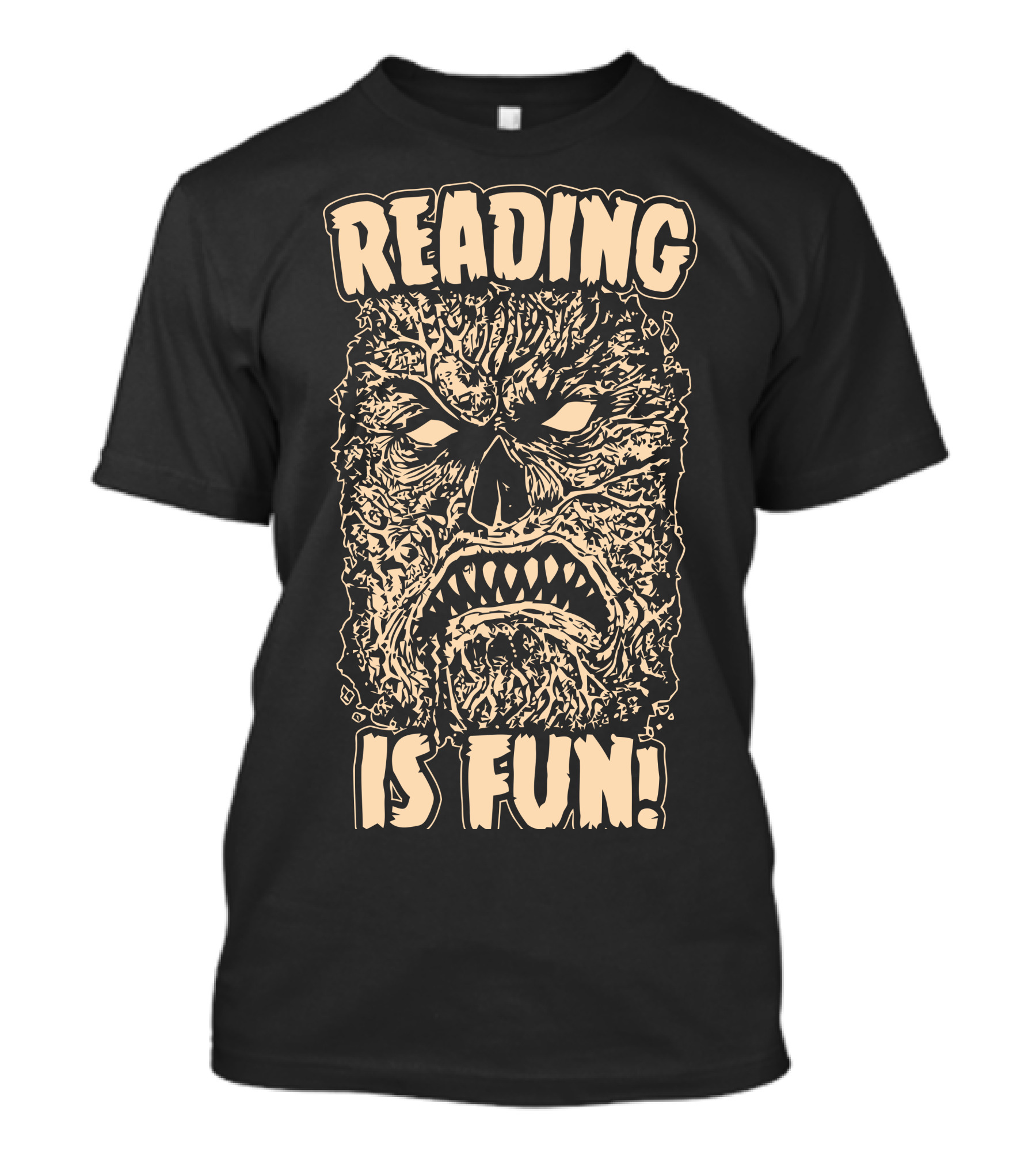 Reading Is Fun Necronomicon Face T-Shirt