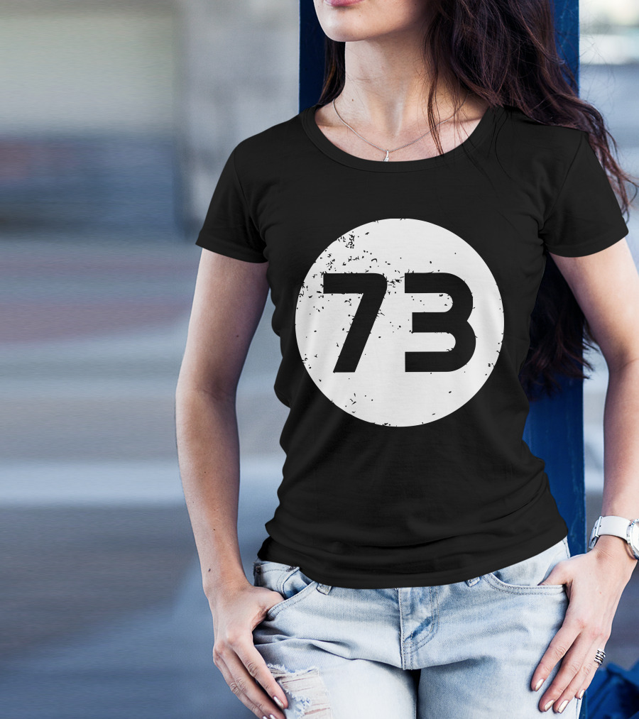 Sheldon Cooper 73 Iconic Number T-Shirt
