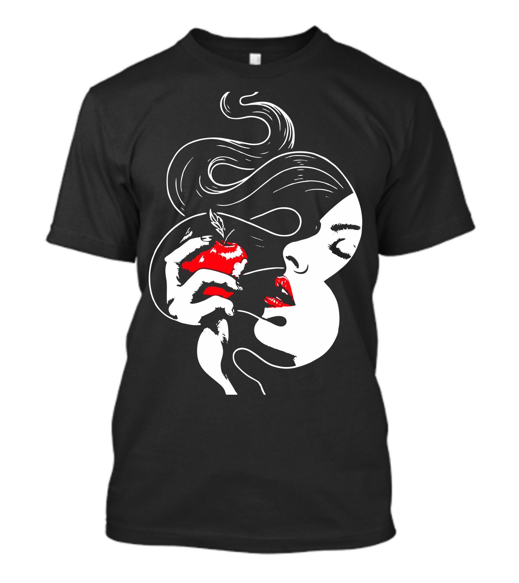 The Sin Woman With Apple Temptation T-Shirt