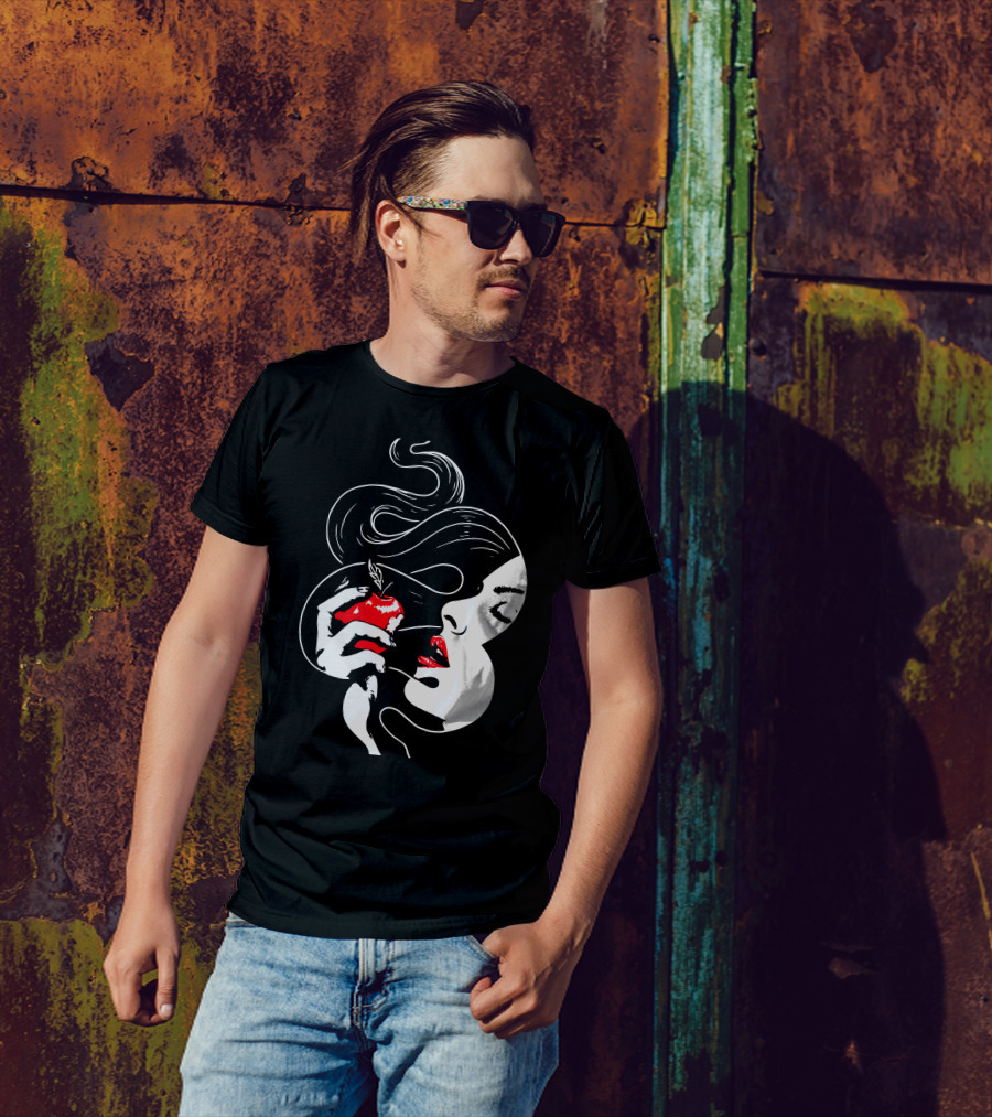 The Sin Woman With Apple Temptation T-Shirt
