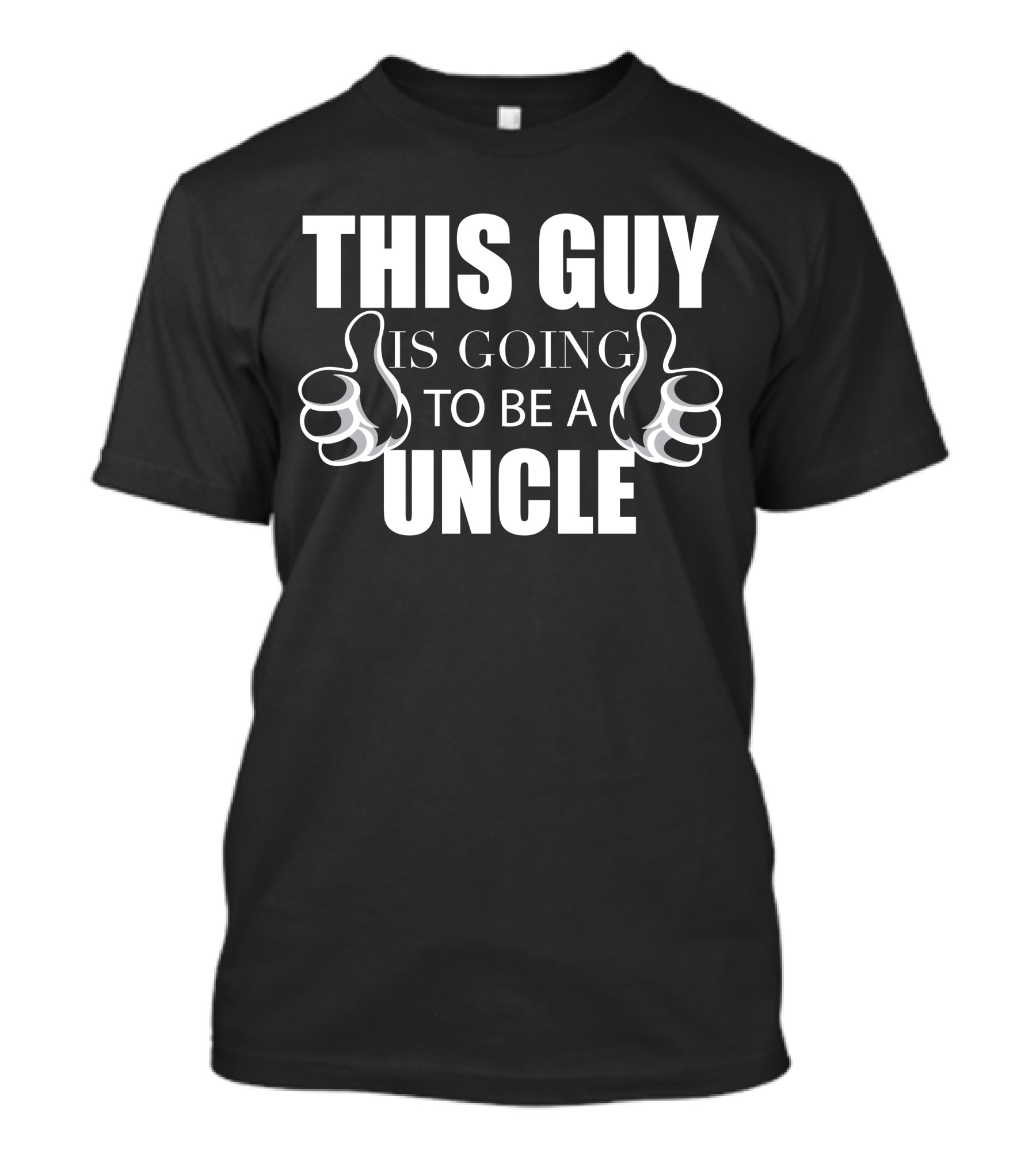 This Guy Is Going To Be A Uncle Thumbs Up T-Shirt