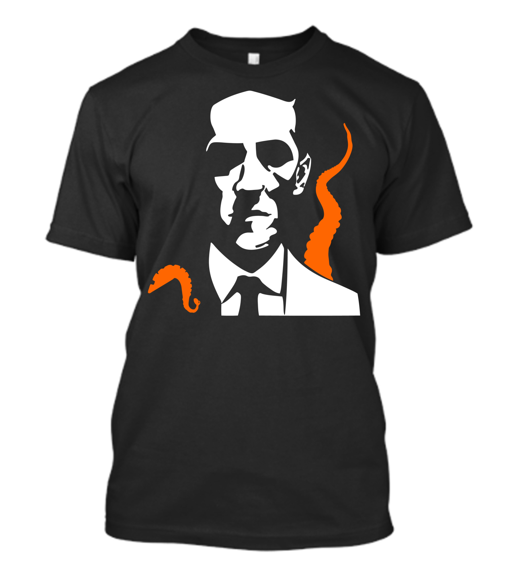 What Lurks In The Deep Lovecraftian Octopus And Seahorse T-Shirt