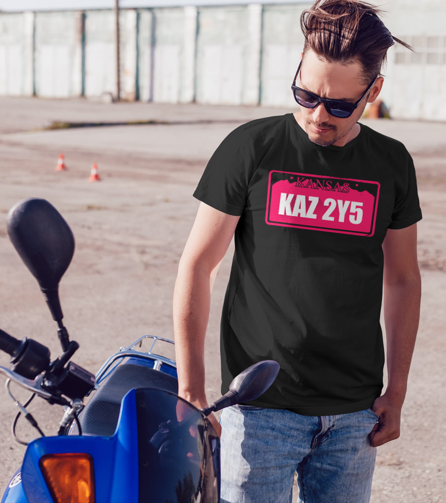 Kansas License Plate KAZ 2Y5 Winchester T-Shirt