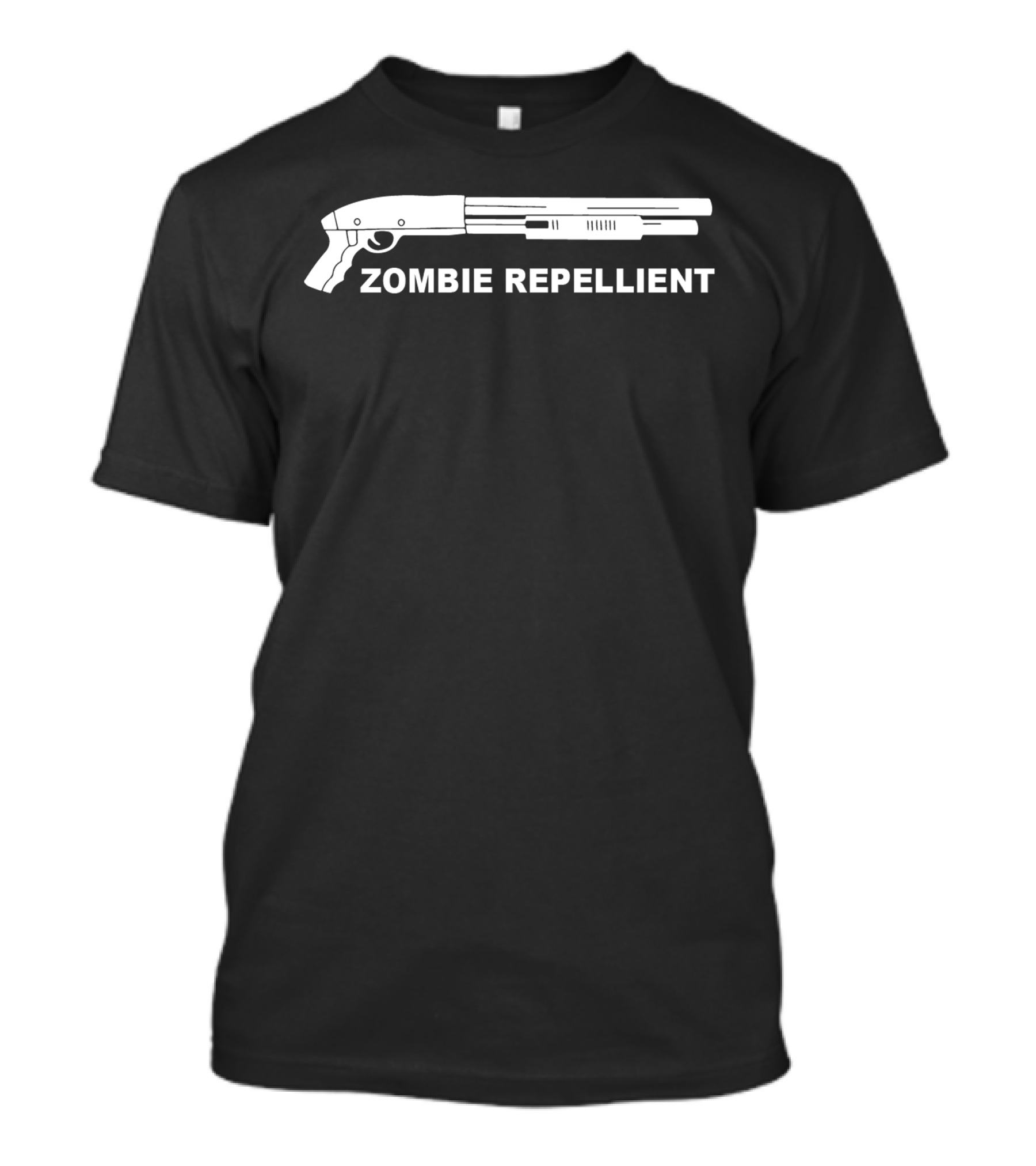 Zombie Repellent Shotgun T-Shirt