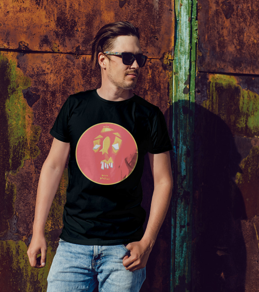 Dear Dentist Geometric Face T-Shirt