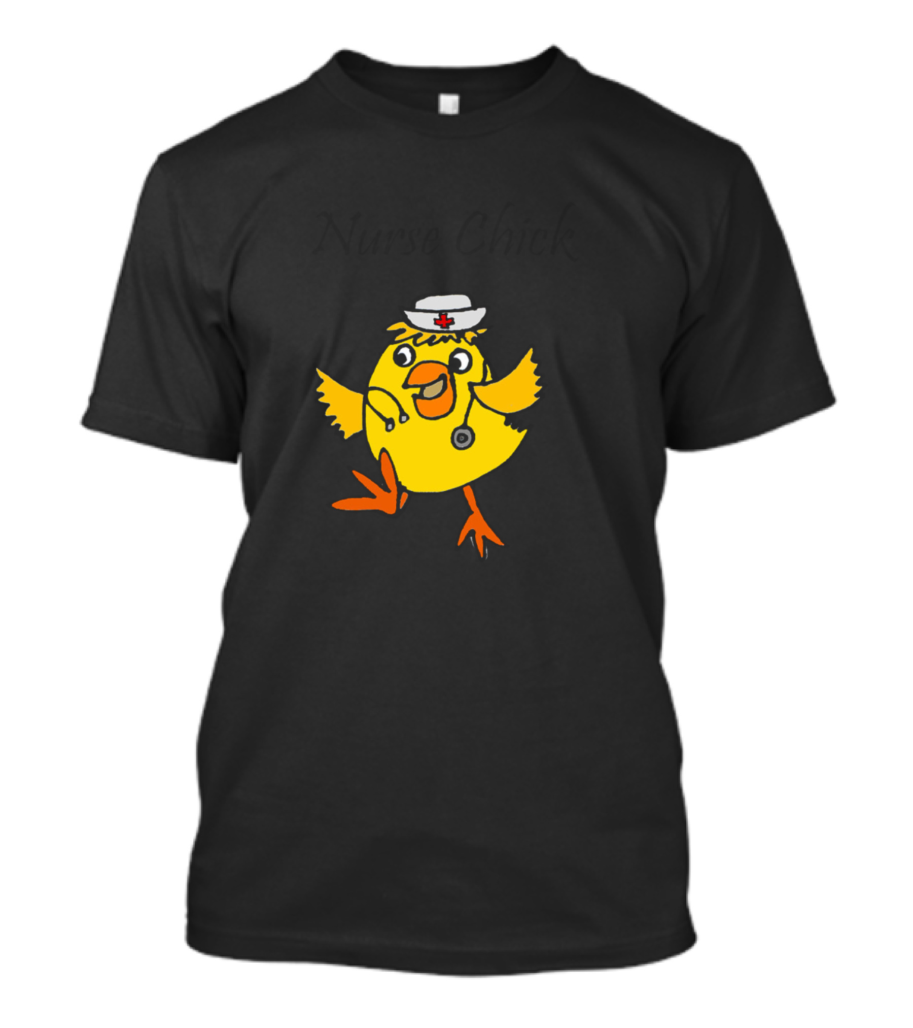 Nurse Chick Cartoon Funny Cute T-Shirt