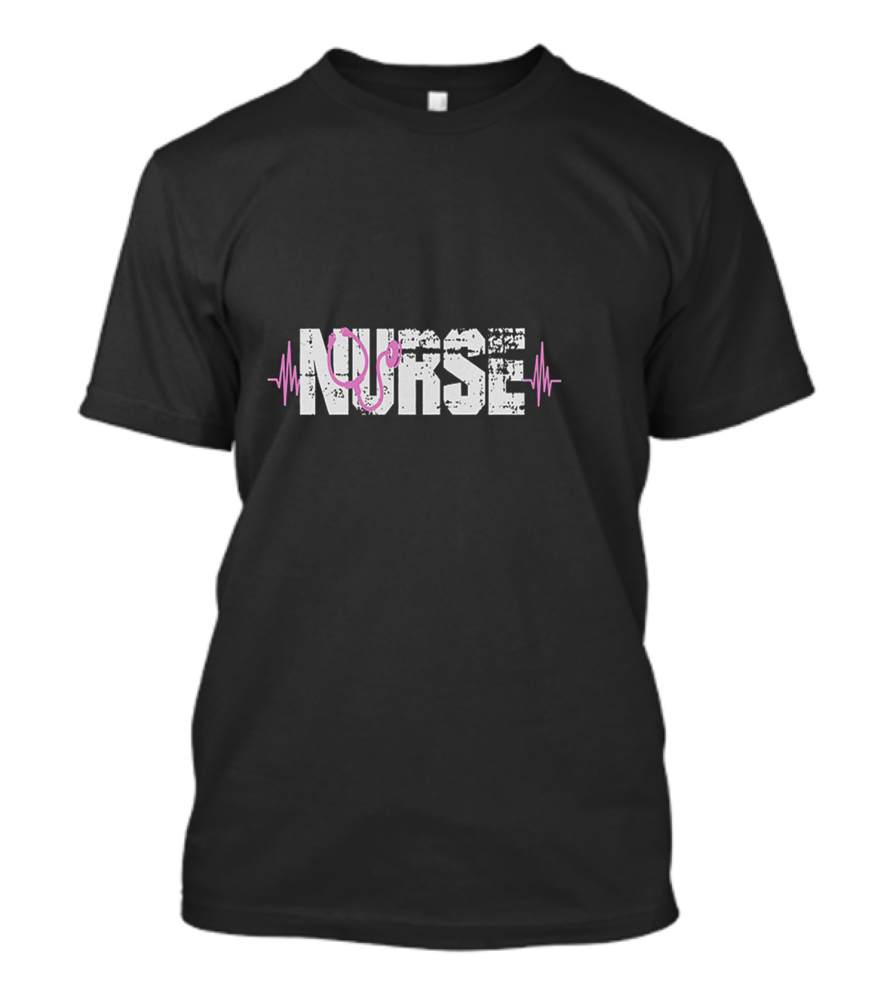 Nurse Stethoscope Heartbeat Pulse T-Shirt