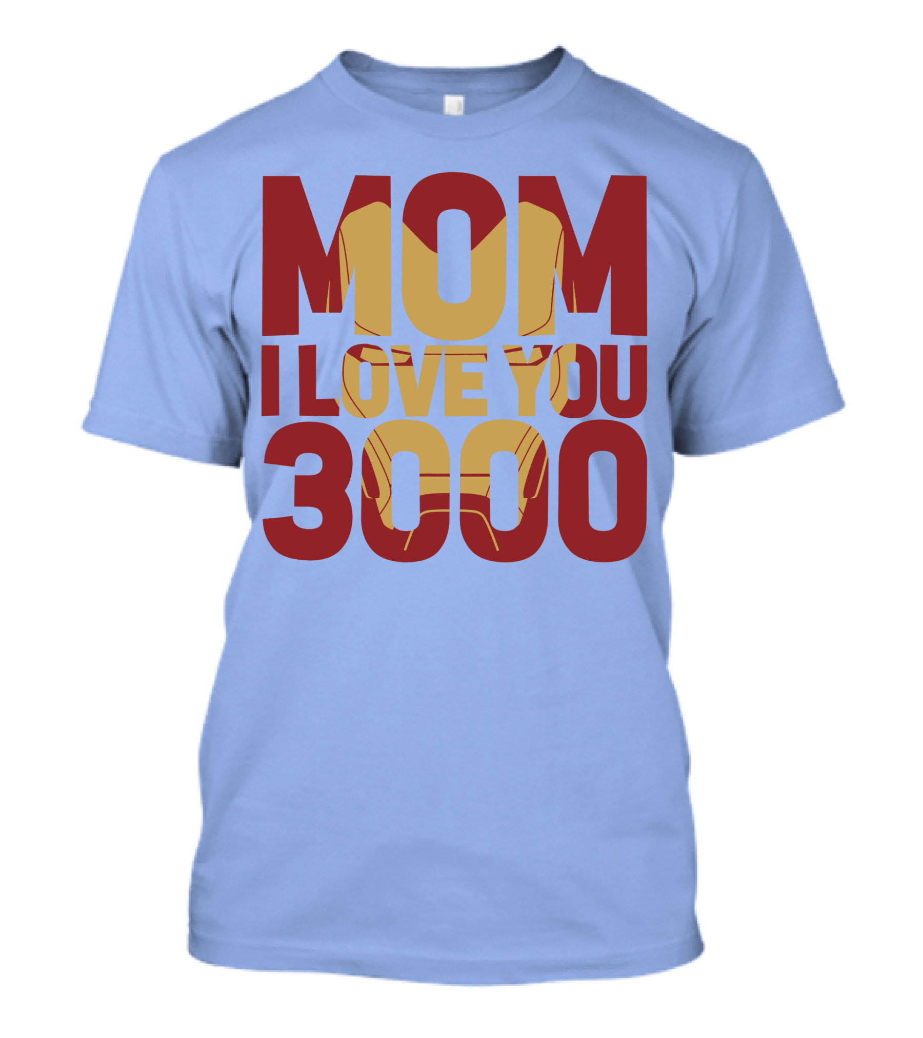 Mom I Love You 3000 Iron Man Mask Avengers Endgame T-Shirt