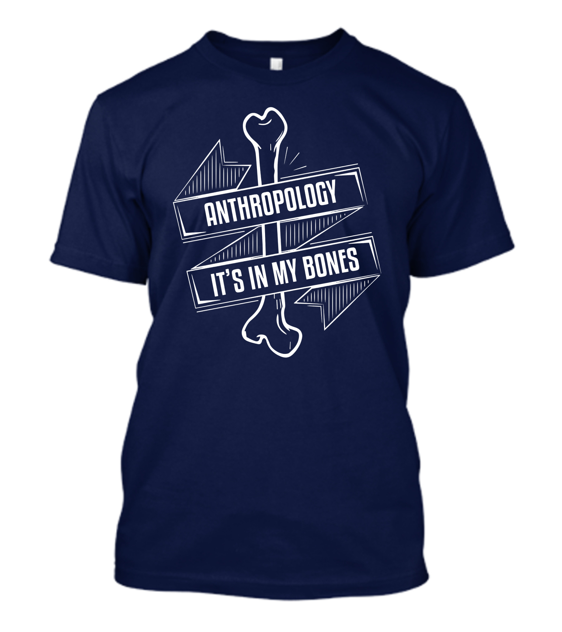 BLACK Anthropology It's In My Bones Anthropologist T-Shirt