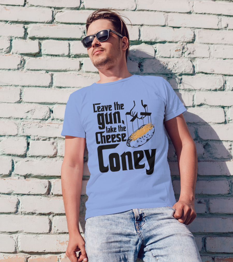 Leave The Gun Take The Cheese Coney Puppet Iconic T-Shirt