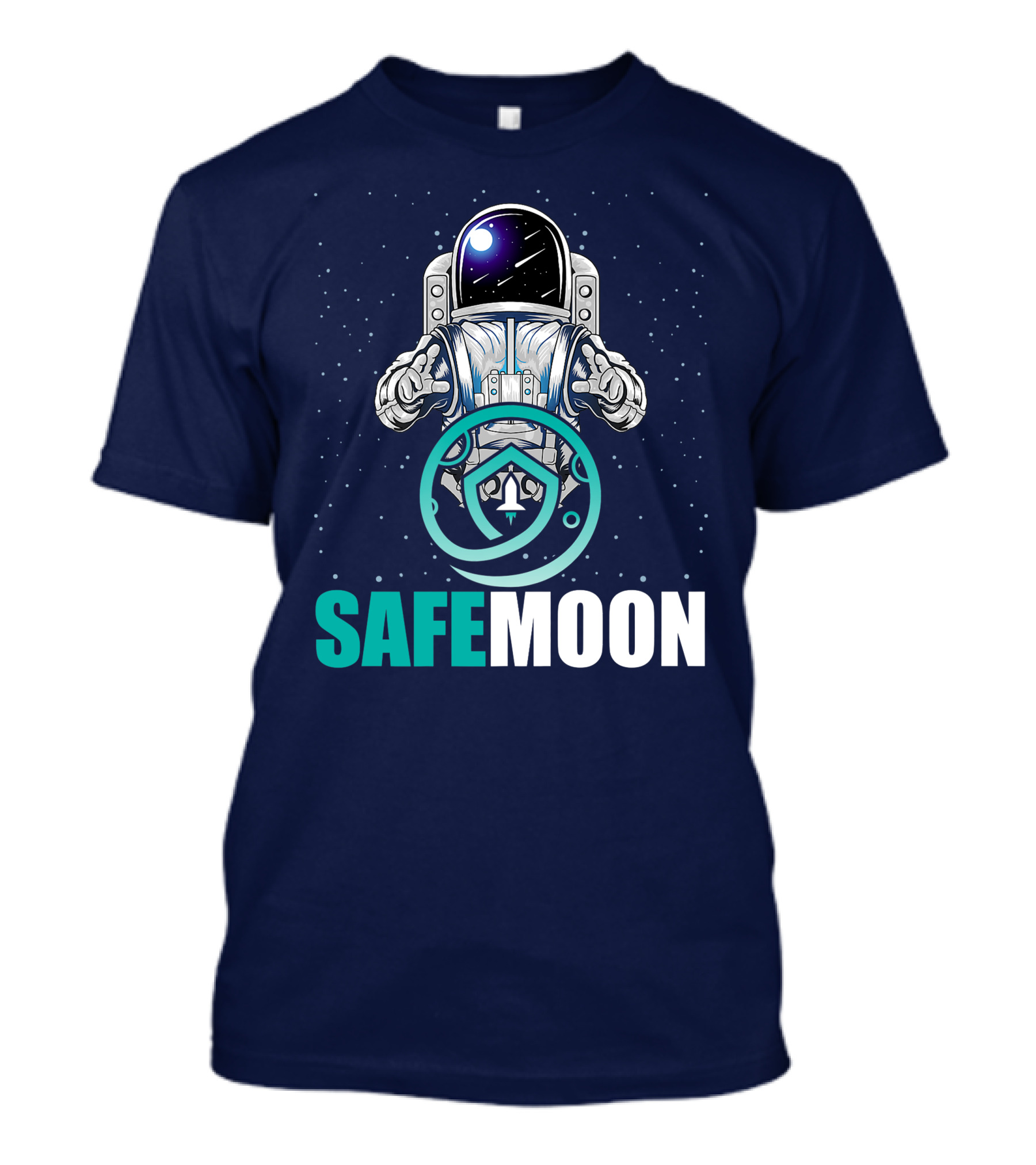 Safemoon Astronaut Cryptocurrency Blockchain Crypto T-Shirt