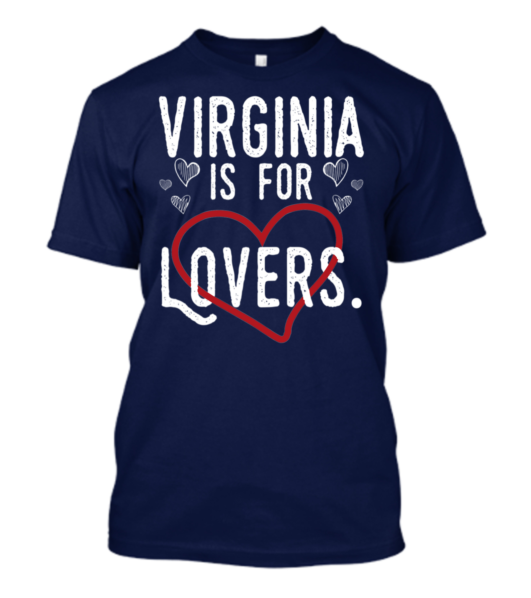 Virginia Is For Lovers Classic Heart T-Shirt