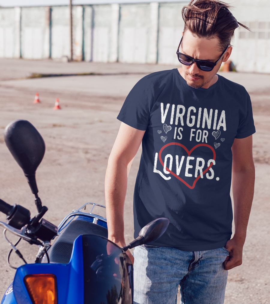 Virginia Is For Lovers Classic Heart T-Shirt