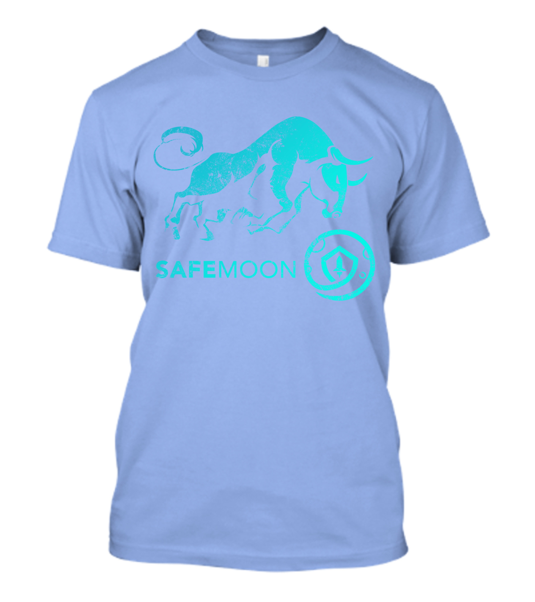 Safemoon Crypto Bullrun Blockchain Token Hodl To Millionaire Bull T-Shirt