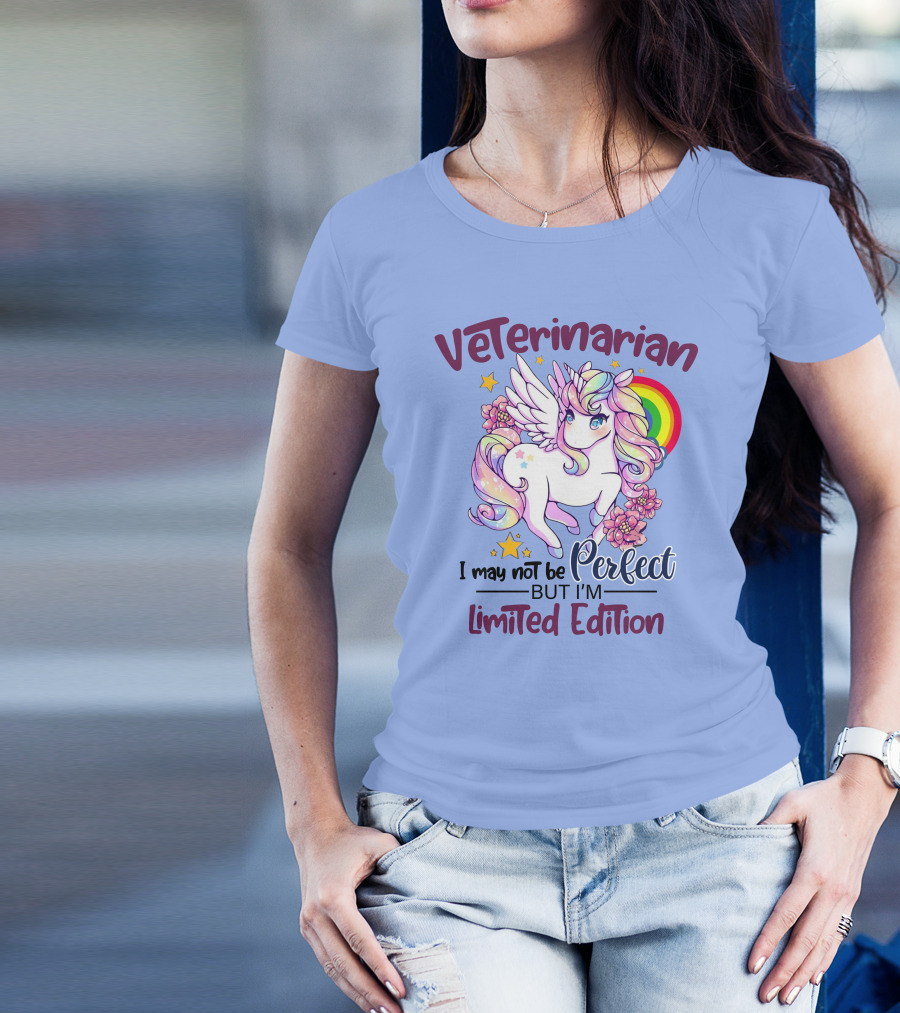 Veterinarian Unicorn I May Not Be Perfect But I'm T-Shirt