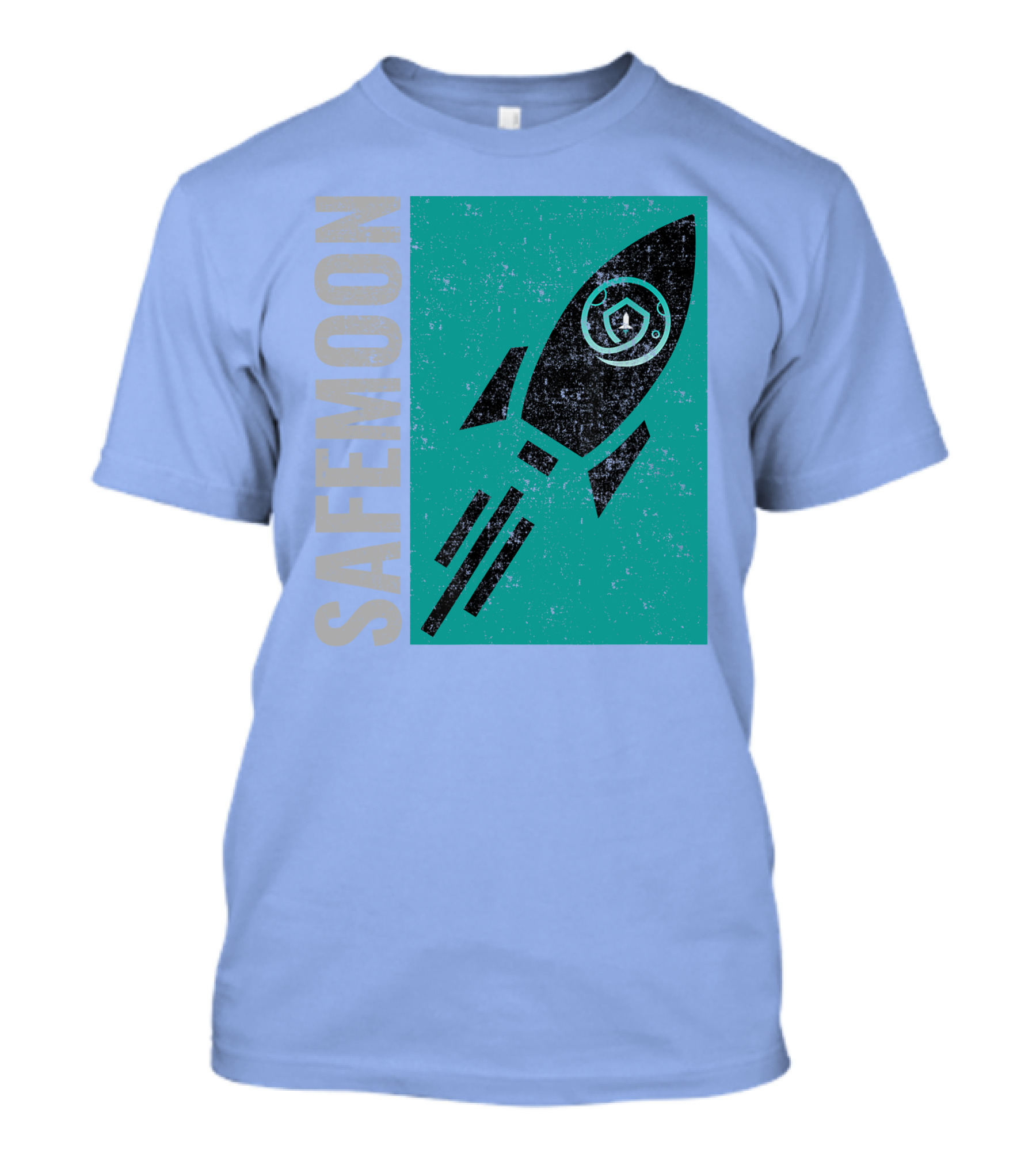 Safemoon Cryptocurrency Rocket T-Shirt