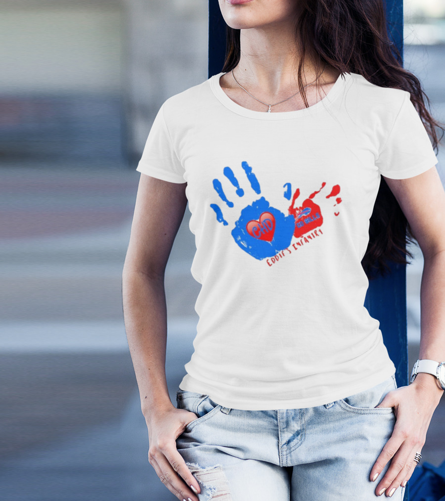 CHD Heart Go Bills Eddie's Infantry T-Shirt
