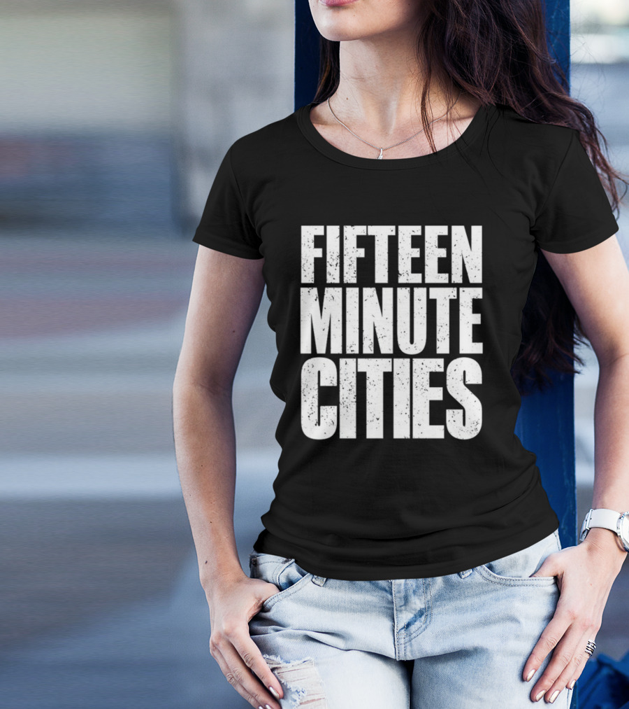 Fifteen Minute Cities Urban Planning Concept T-Shirt