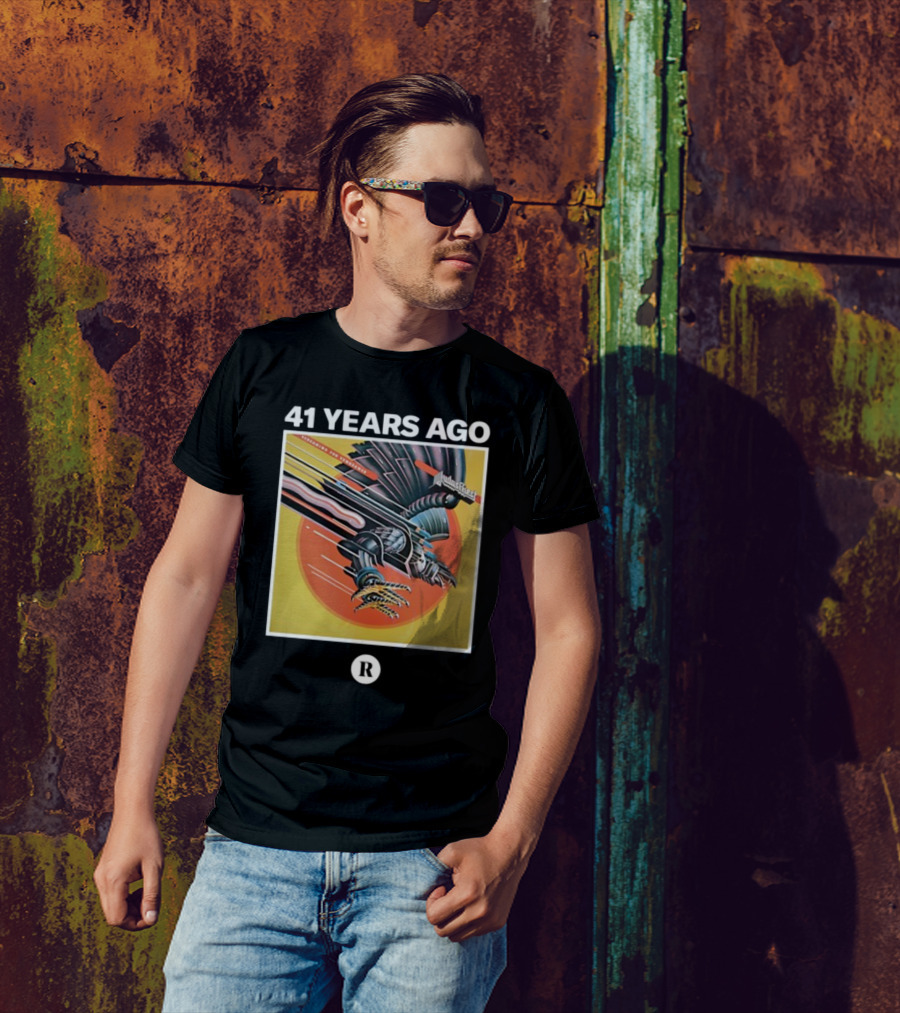 41 Years Ago Judas Priest Screaming For Vengeance Album T-Shirt