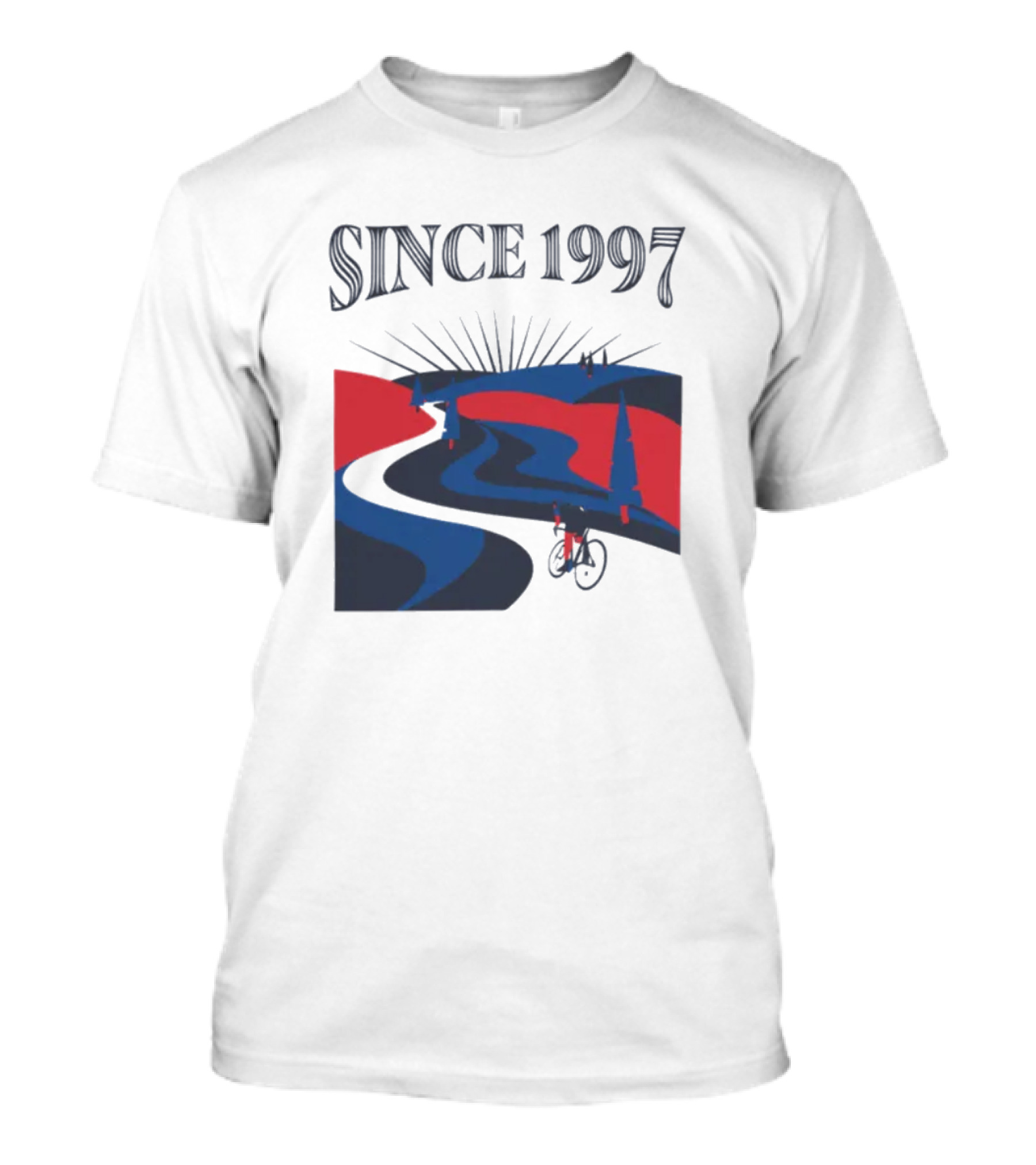 Groupama Cycling Scenery Since 1997 T-Shirt