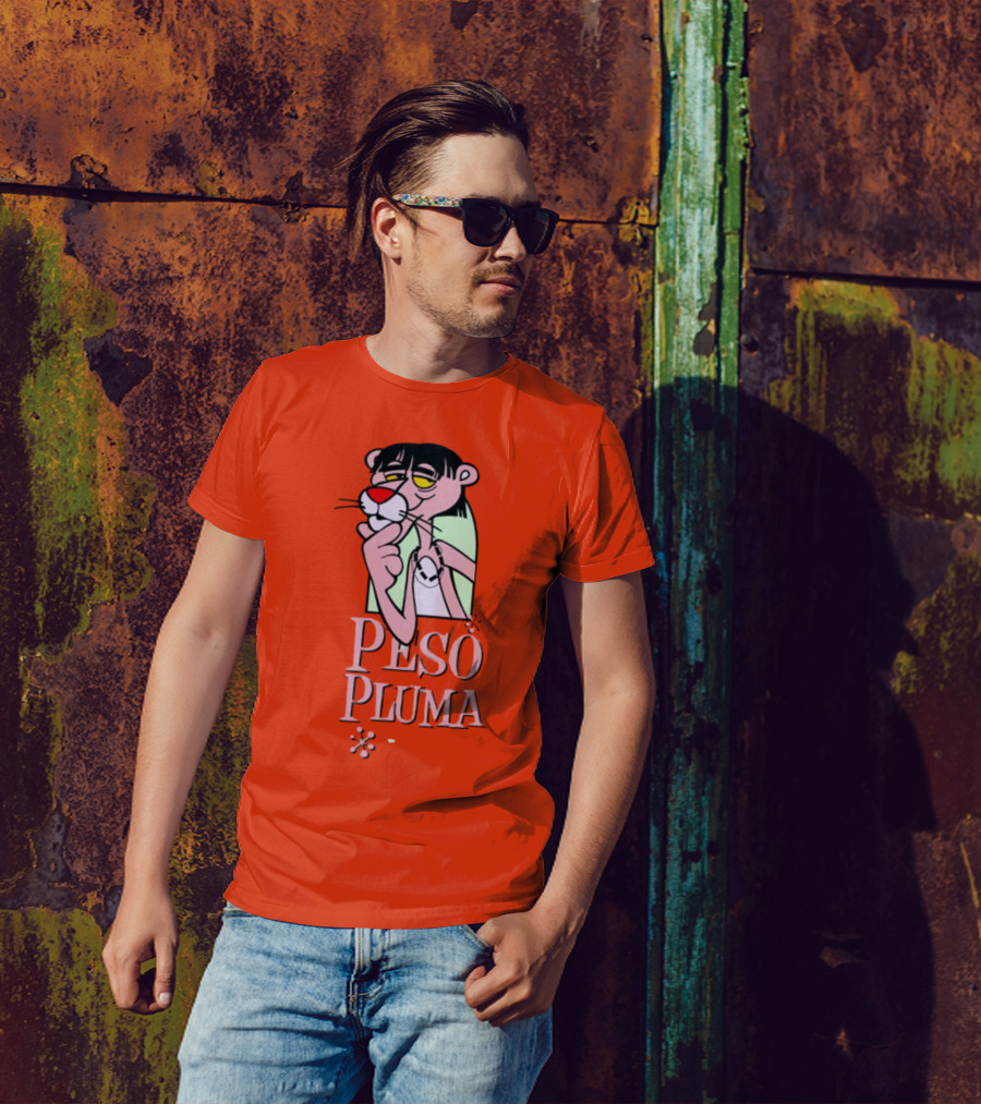 Peso Pluma July 19-20 23 Inglewood Calif Pink Panther T-Shirt