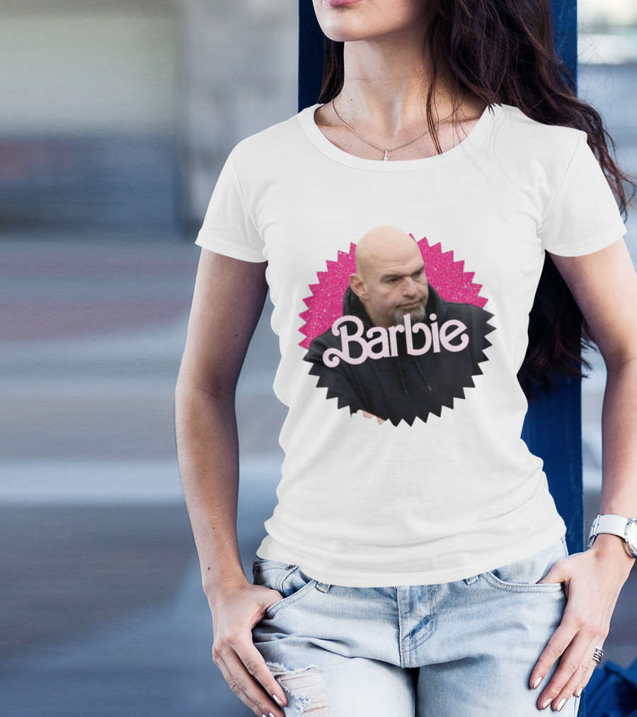 Barbie John Fetterman Hoodie Sparkle Starburst T-Shirt
