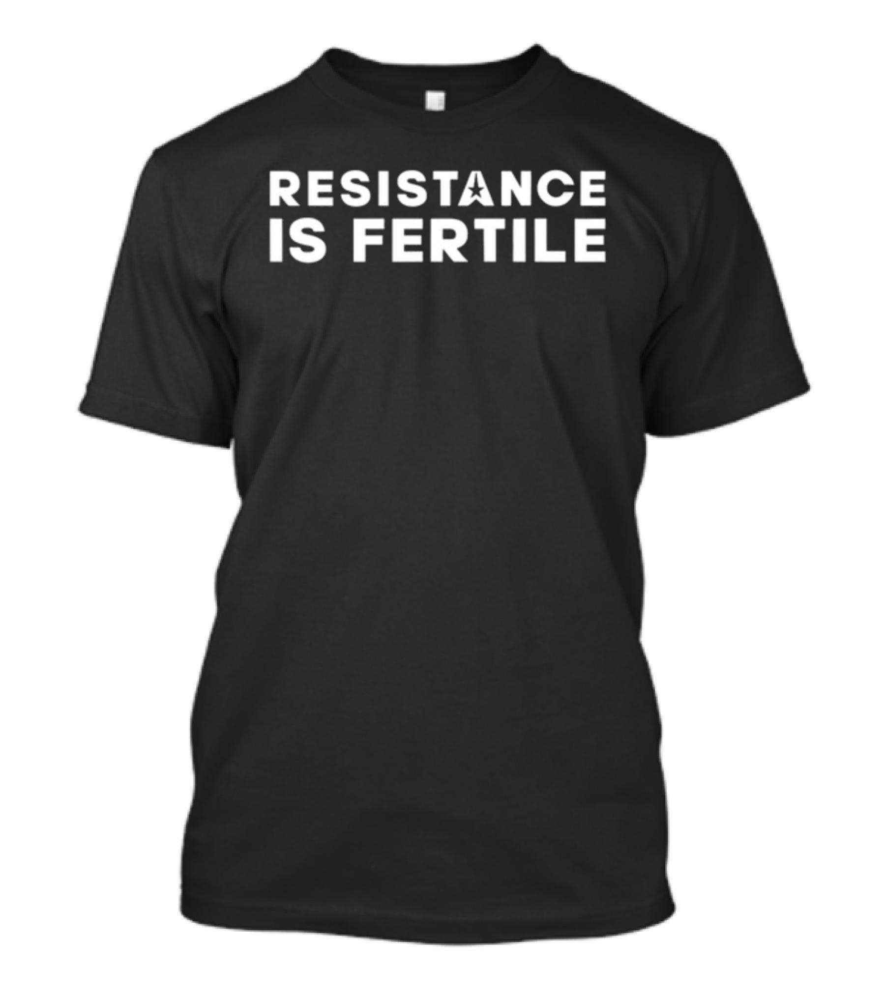 Theladybam Resistance Is Fertile Star T-Shirt