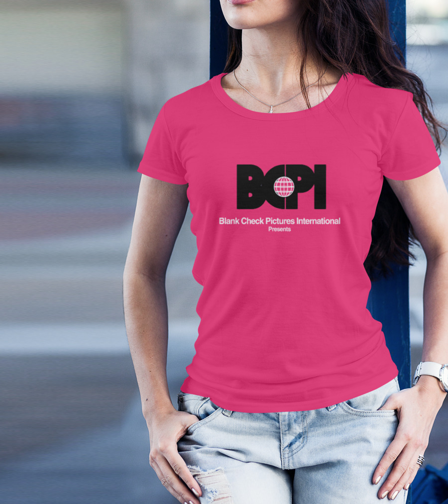 BCPI Blank Check Pictures International Presents 1970's T-Shirt