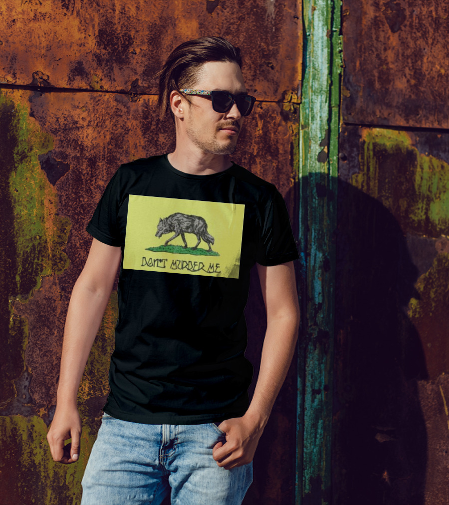 Gratefuldead Don't Murder Me Wolf T-Shirt