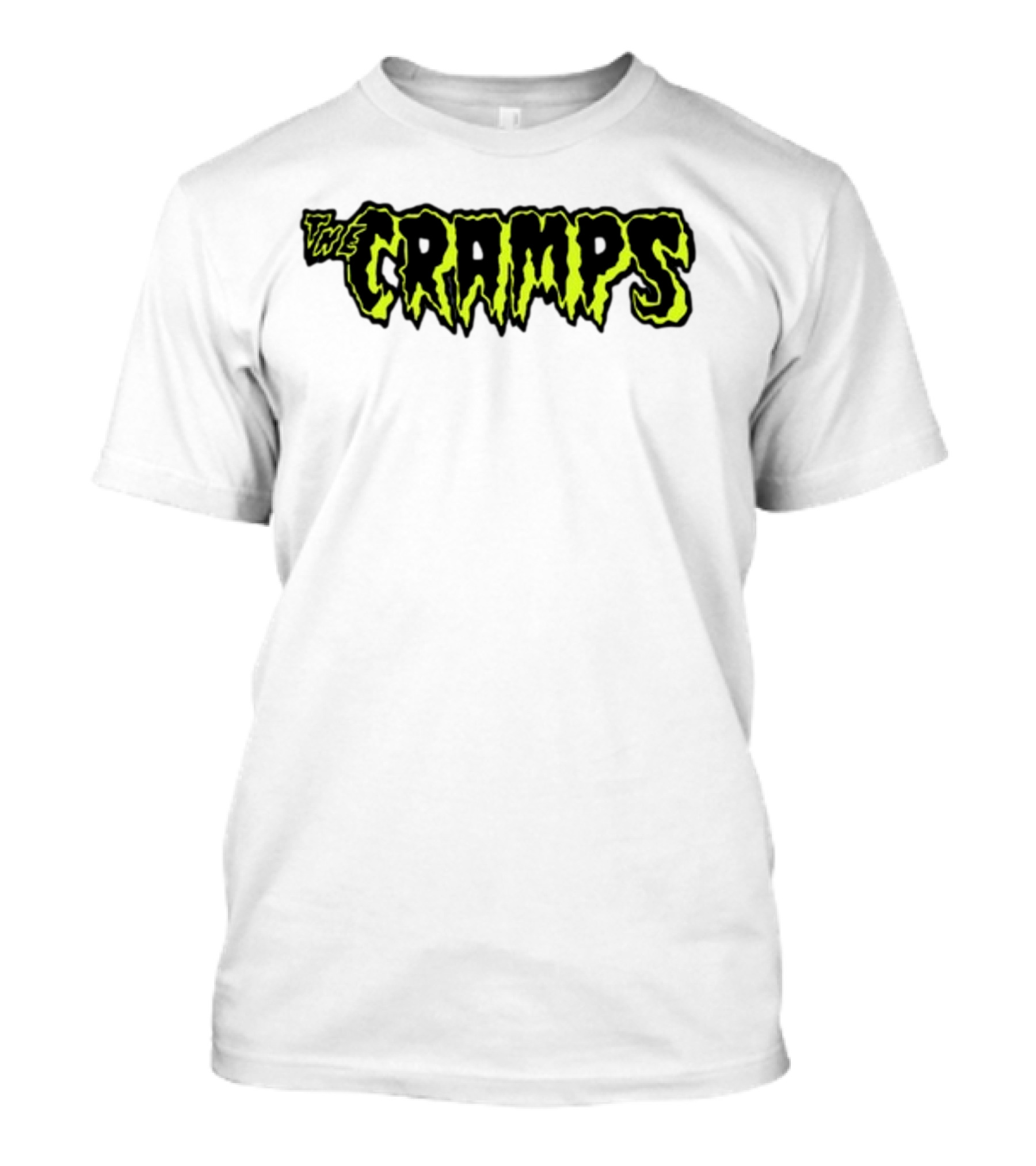 Greg Gutfeld The Cramps Logo Neon Gothic T-Shirt