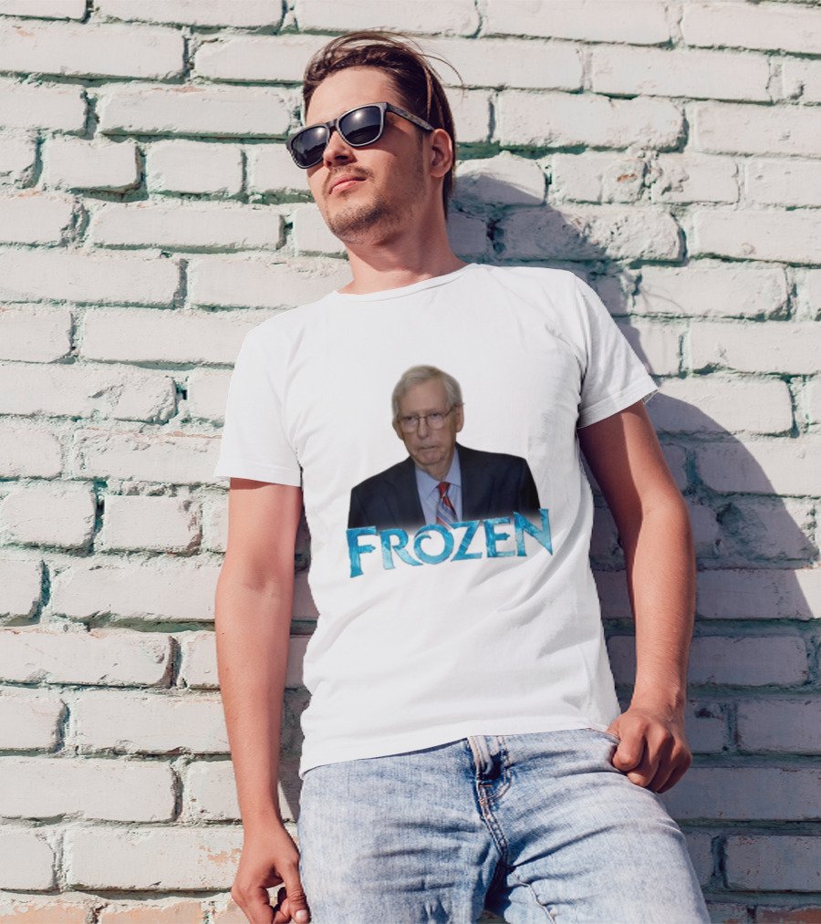 Mitch McConnell Frozen Parody Image With Frozen T-Shirt
